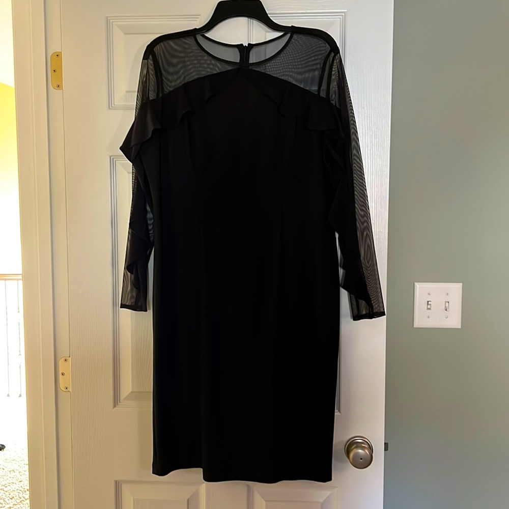 Black Mesh Dress